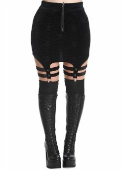 Banned Apparel Dream Crusher Suspender Skirt