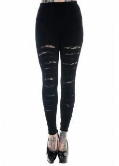 Banned Apparel Slashed Leggings