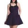 Banned Apparel Spooky Nightwalks Flared Dress