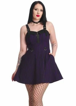 Banned Apparel Spooky Nightwalks Flared Dress