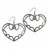 Kreepsville 666 Bat Heart Earrings