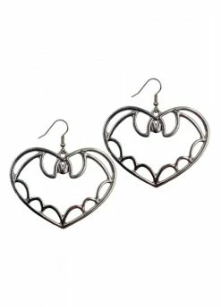 Kreepsville 666 Bat Heart Earrings