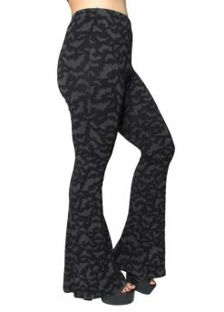 Kreepsville 666 Bat Repeat Flare Leggings