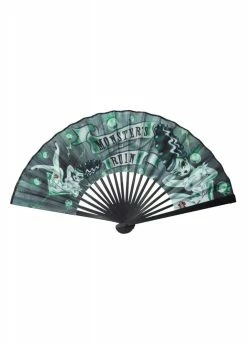 Kreepsville 666 Monsters Ruin Fabric Fan