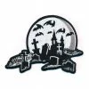 Kreepsville 666 Nighttime Cemetery Iron On Patch