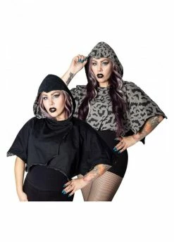 Kreepsville 666 Reversible Bat Wing Bat Shoulder Cape