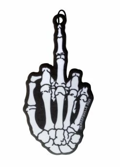 Kreepsville 666 Skeletal Middle Finger Air Freshener
