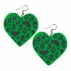 Sourpuss Clothing Batty Leopard Earrings
