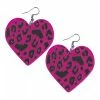 Sourpuss Clothing Batty Leopard Earrings
