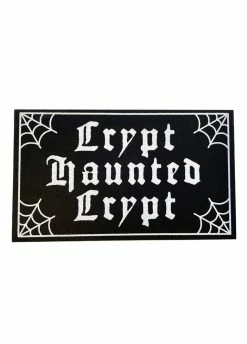 Sourpuss Clothing Crypt Haunted Crypt Doormat