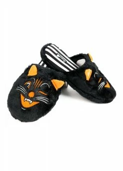 Sourpuss Clothing Furry Jinx The Cat Slippers