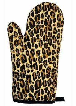 Sourpuss Clothing Leopard Oven Mitt