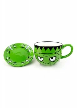 Sourpuss Clothing Monster Tea Cup & Saucer