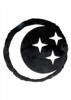 Sourpuss Clothing Moon & Stars Furry Pillow