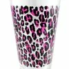 Sourpuss Clothing Pink Leopard Pint Glass