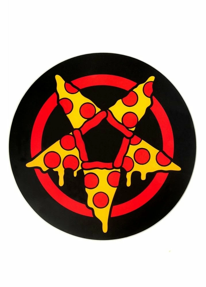 Sourpuss Clothing Pizzagram Round Kitchen Board 1 Sourpuss Clothing Pizzagram Round Kitchen Board
