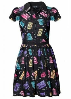 Sourpuss Clothing Rude Tombs Lydia Dress