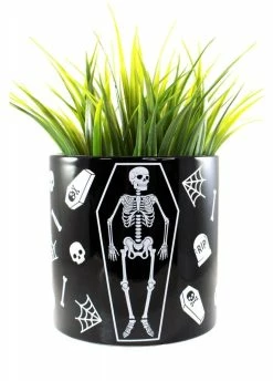 Sourpuss Clothing Skeleton Planter